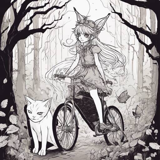 Whimsical Journey Through an Enchanted Forest