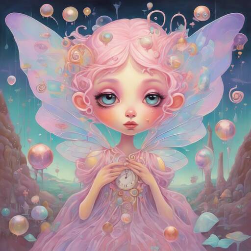 Ethereal Fairy of Time and Enchantment