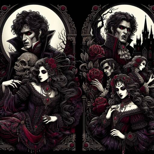 Darkness and Desire: A Gothic Vampire Romance