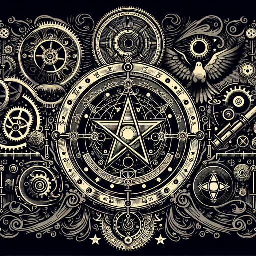 Mystical Mechanics: Esoteric Symbolism and Intricate Clockwork Design